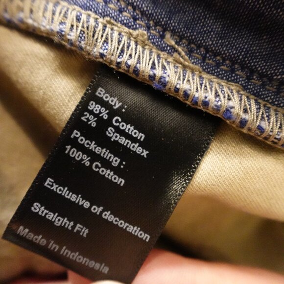 Flint and Tinder Straight Fit Stretch Chino Pants Men’s 38x32 Khaki - Picture 13 of 14